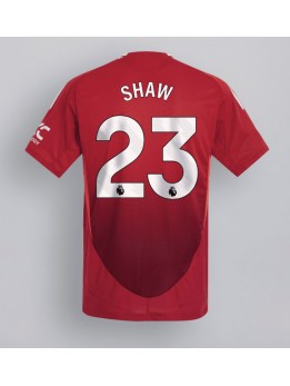 Manchester United Luke Shaw #23 Domaci Dres 2024-25 Kratak Rukavima